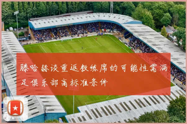 滕哈赫谈重返教练席的可能性需满足俱乐部高标准条件